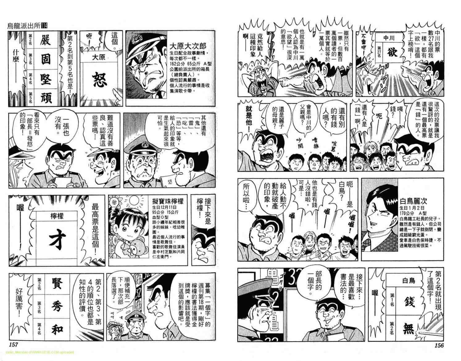 《乌龙派出所》漫画 Vol114