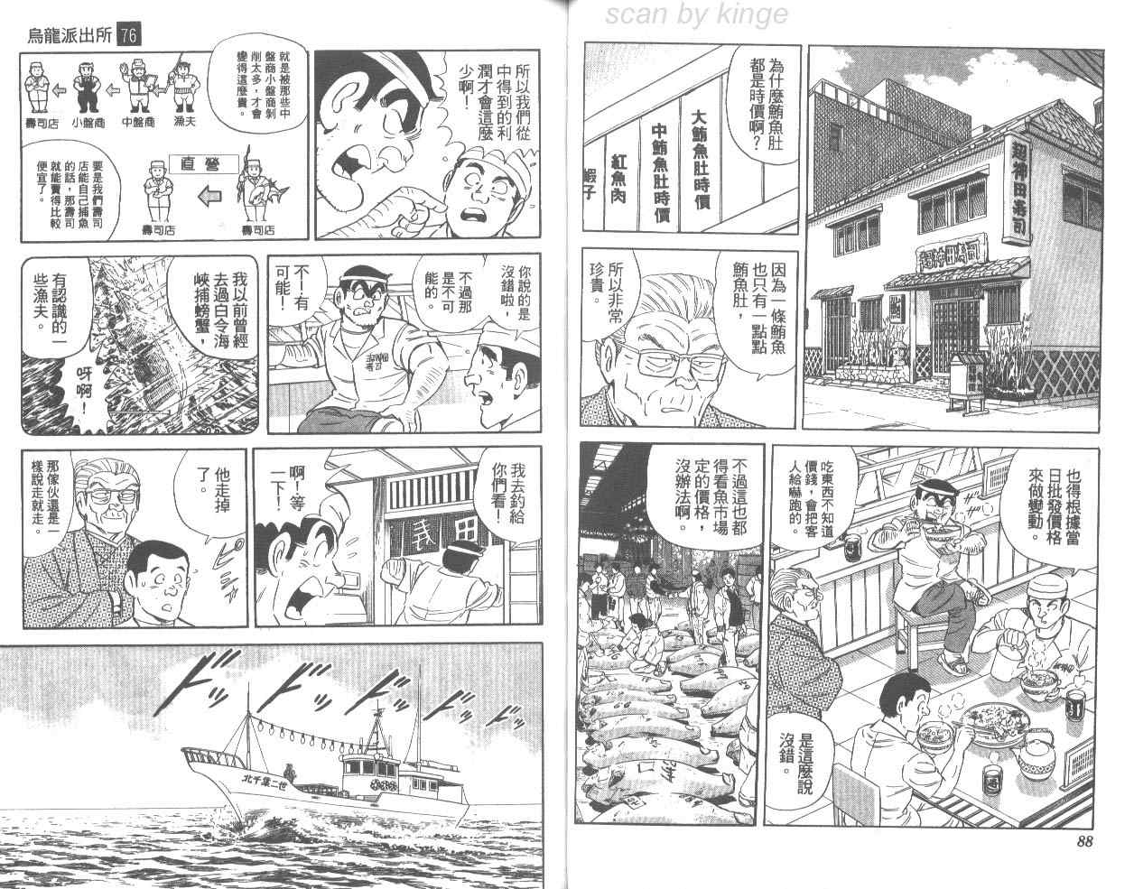 《乌龙派出所》漫画 76卷