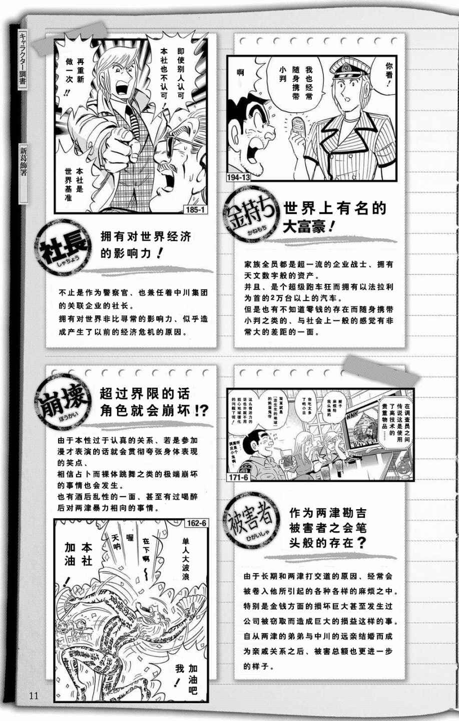 《乌龙派出所》漫画 全员调查书上部