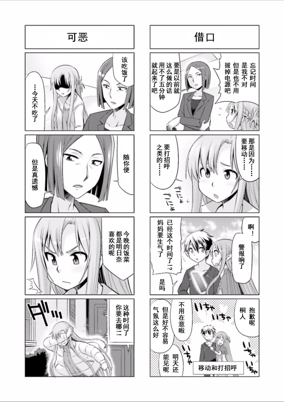 《小刀剑神域》漫画 034话