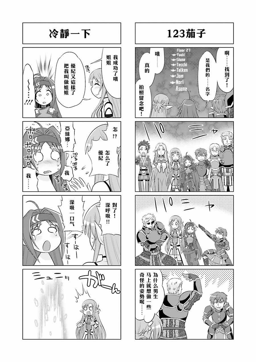 《小刀剑神域》漫画 036话