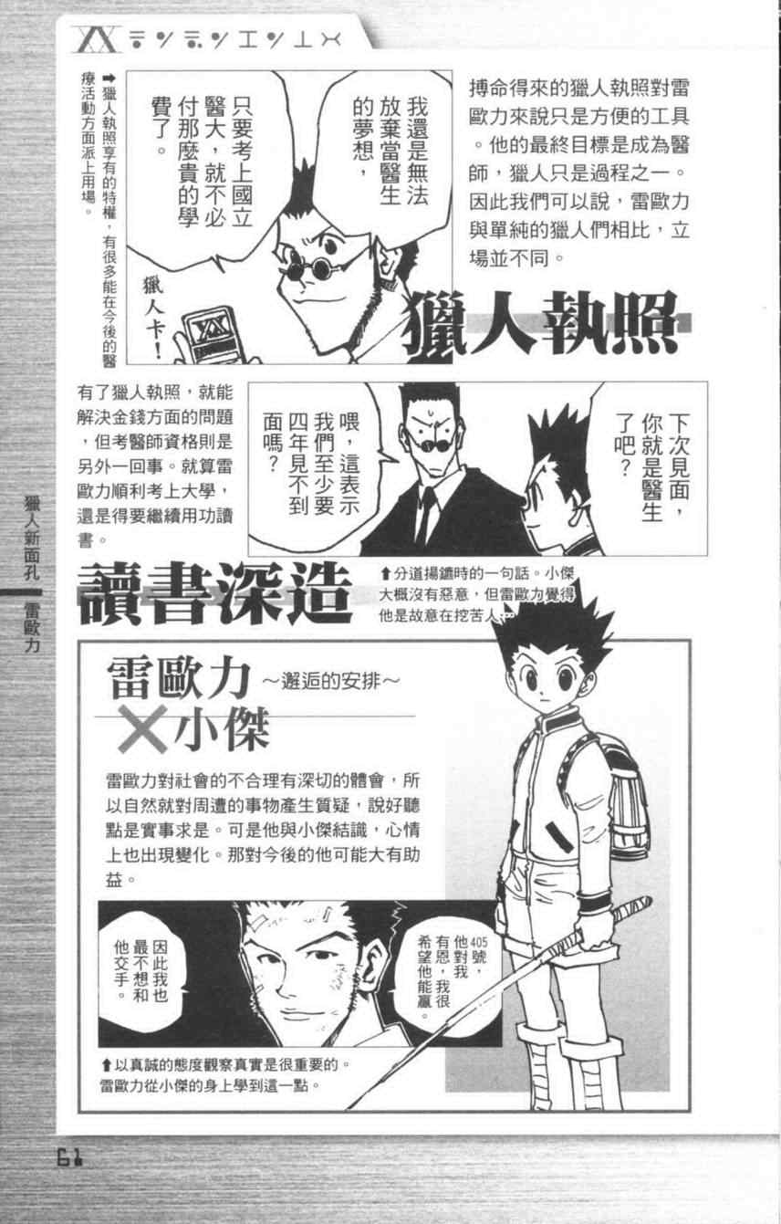 《猎人》漫画 hunterxhunter导读