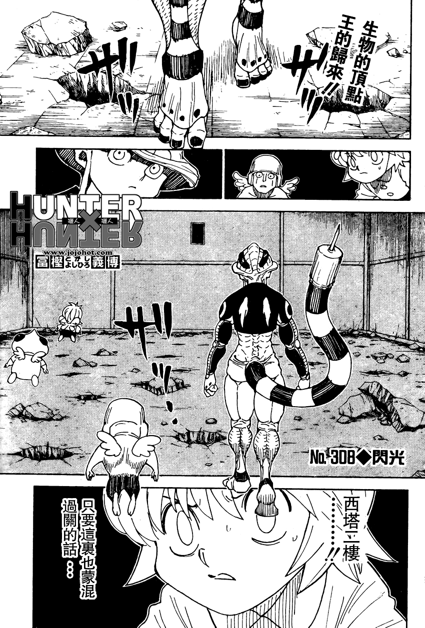 《猎人》漫画 hunterxhunter308集