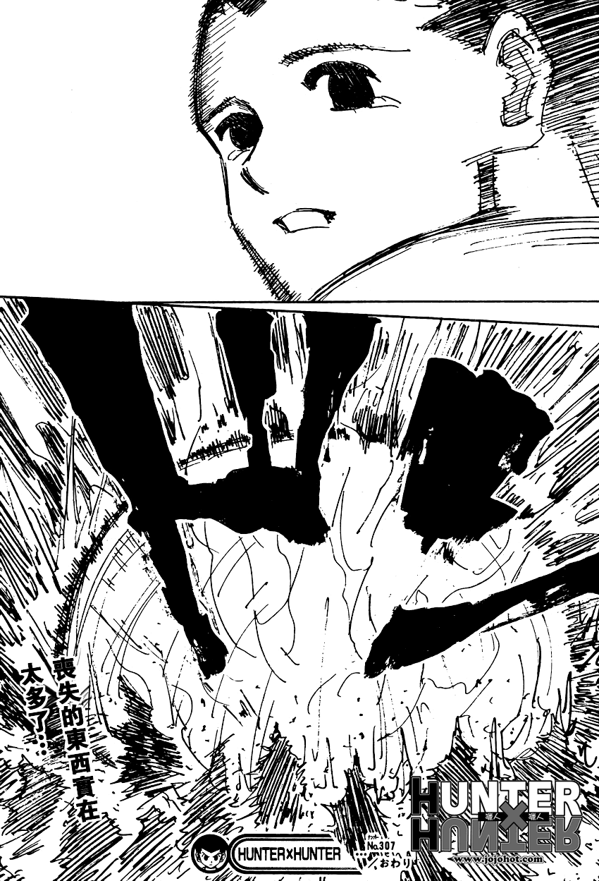 《猎人》漫画 hunterxhunter307集