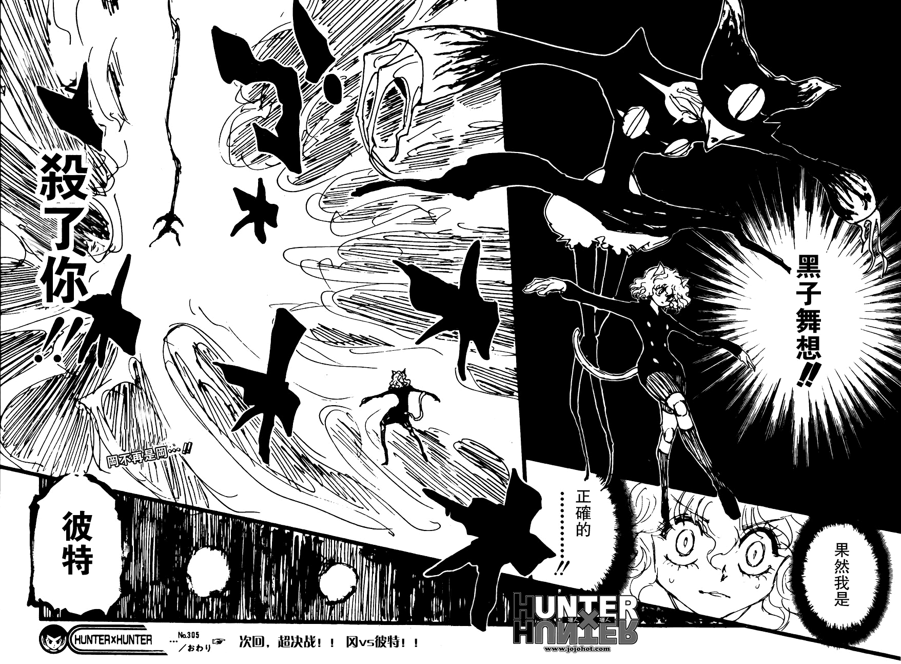 《猎人》漫画 hunterxhunter305集