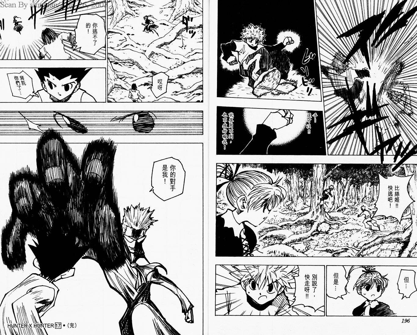 《猎人》漫画 hunterxhunter17卷