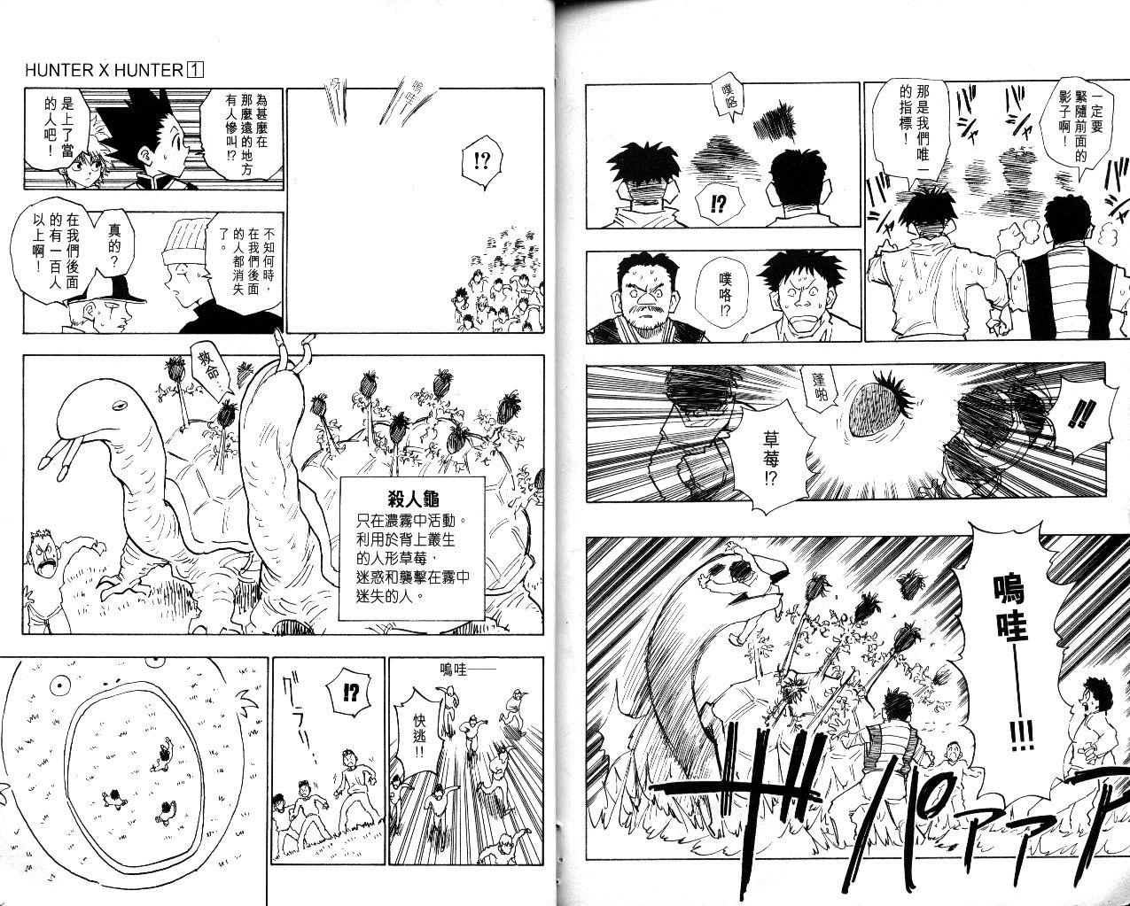 《猎人》漫画 hunterxhunter01卷