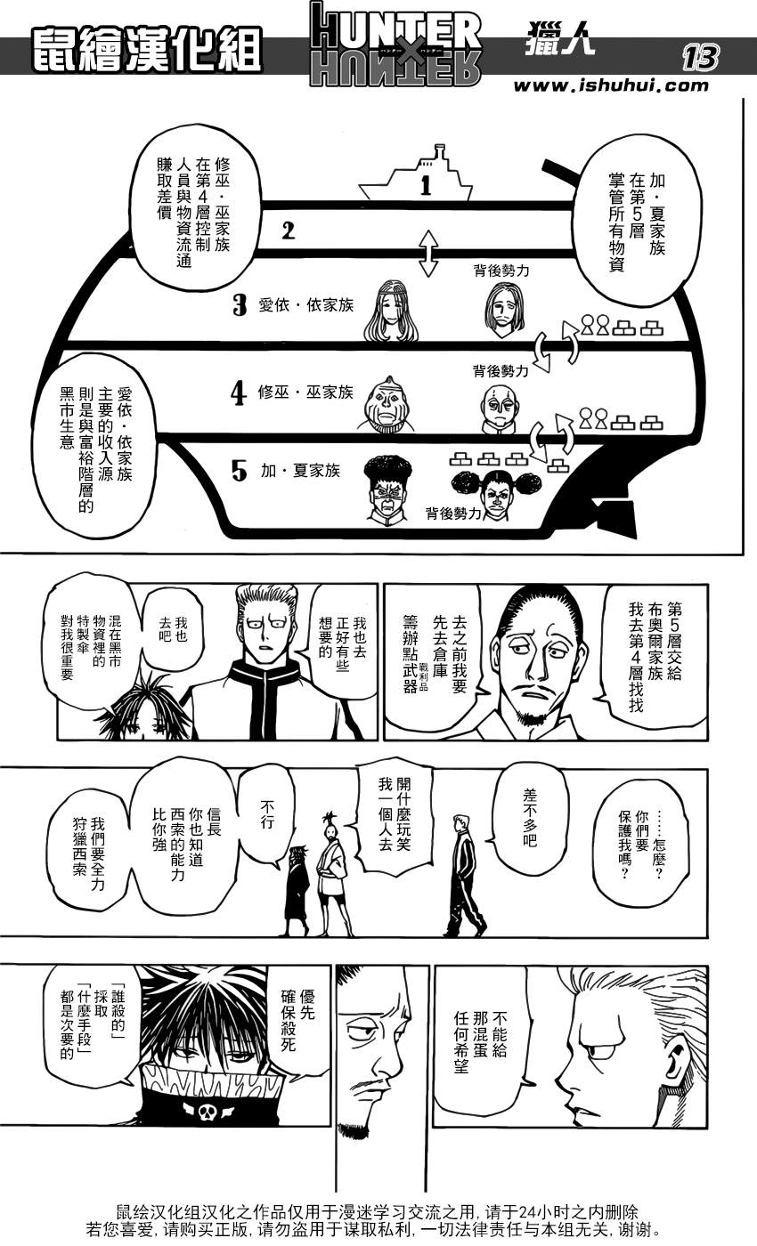 《猎人》漫画 hunterxhunter378话