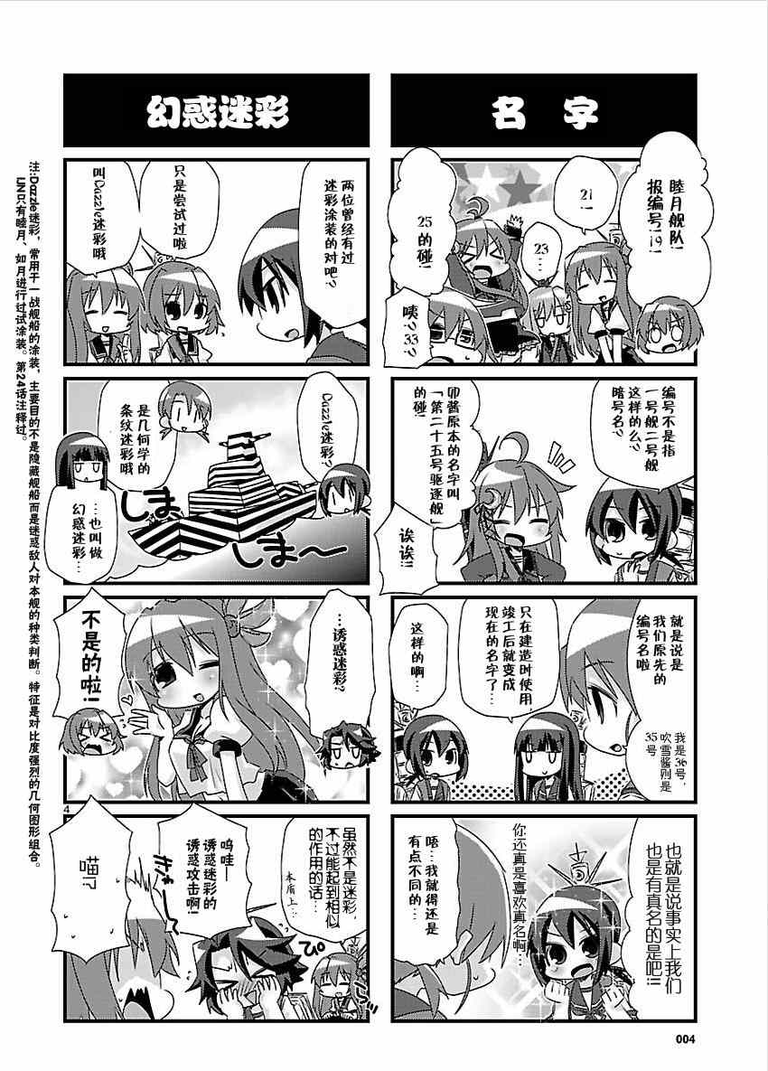 《-舰colle- 官方四格》漫画 舰colle四格 036集