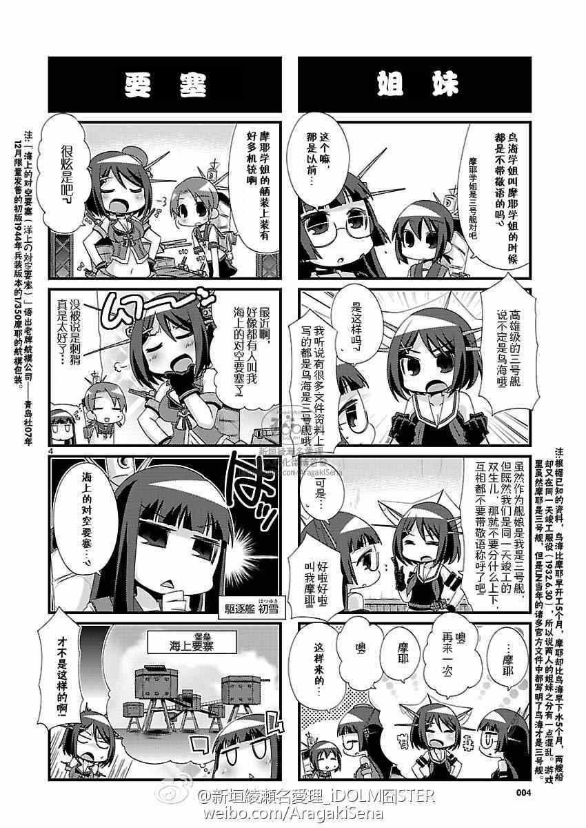 《-舰colle- 官方四格》漫画 舰colle四格 084话