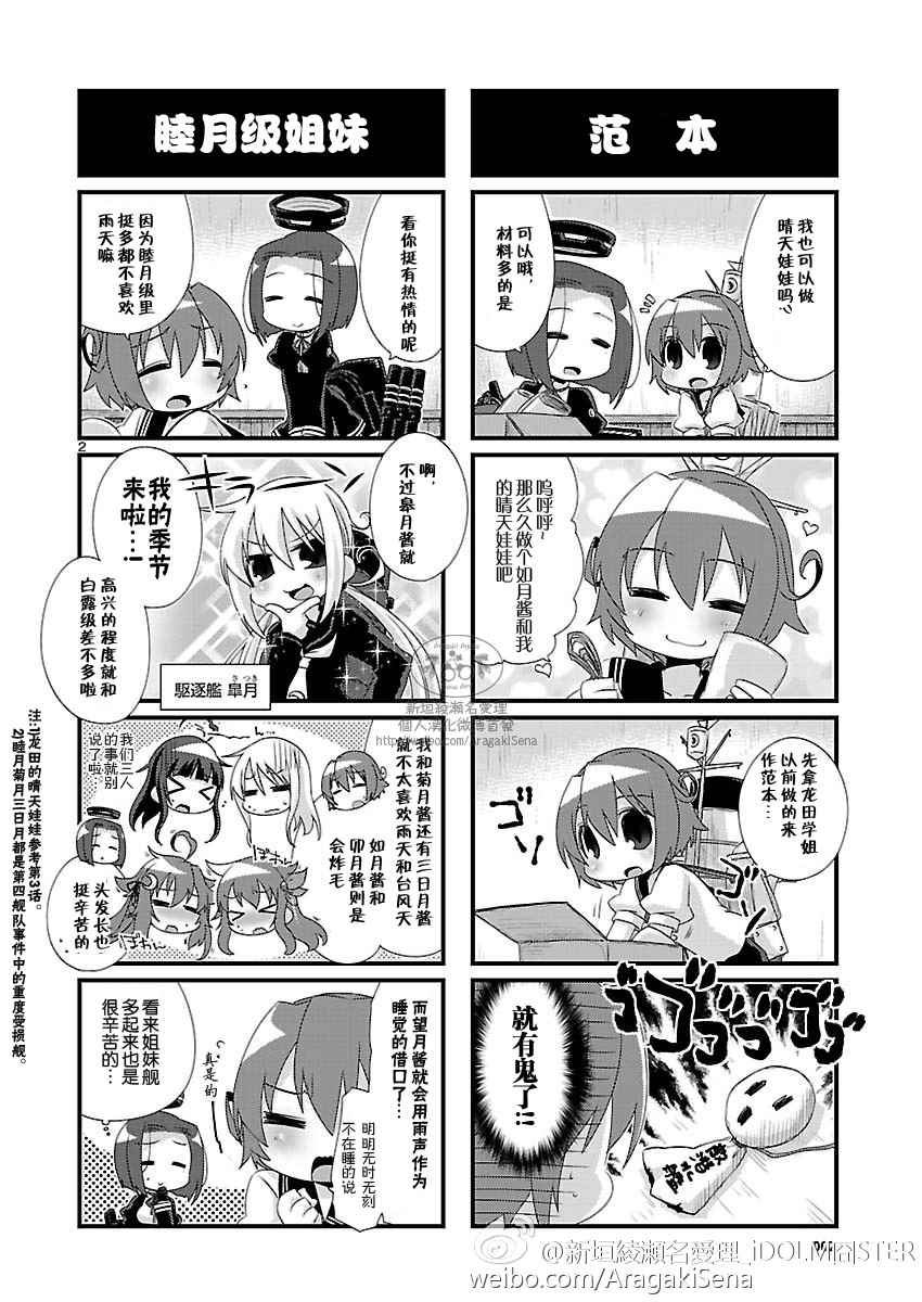 《-舰colle- 官方四格》漫画 舰colle四格 087话