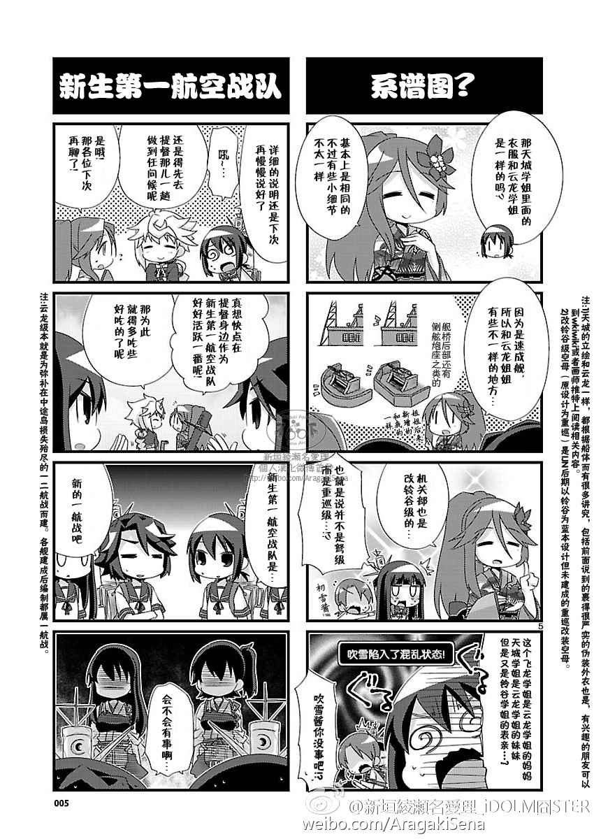 《-舰colle- 官方四格》漫画 舰colle四格 088话