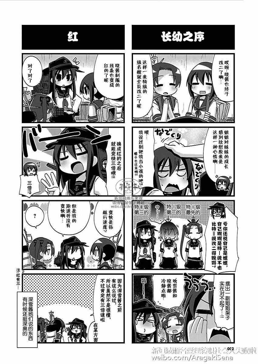 《-舰colle- 官方四格》漫画 舰colle四格 125话