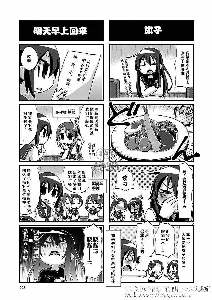 《-舰colle- 官方四格》漫画 舰colle四格 125话