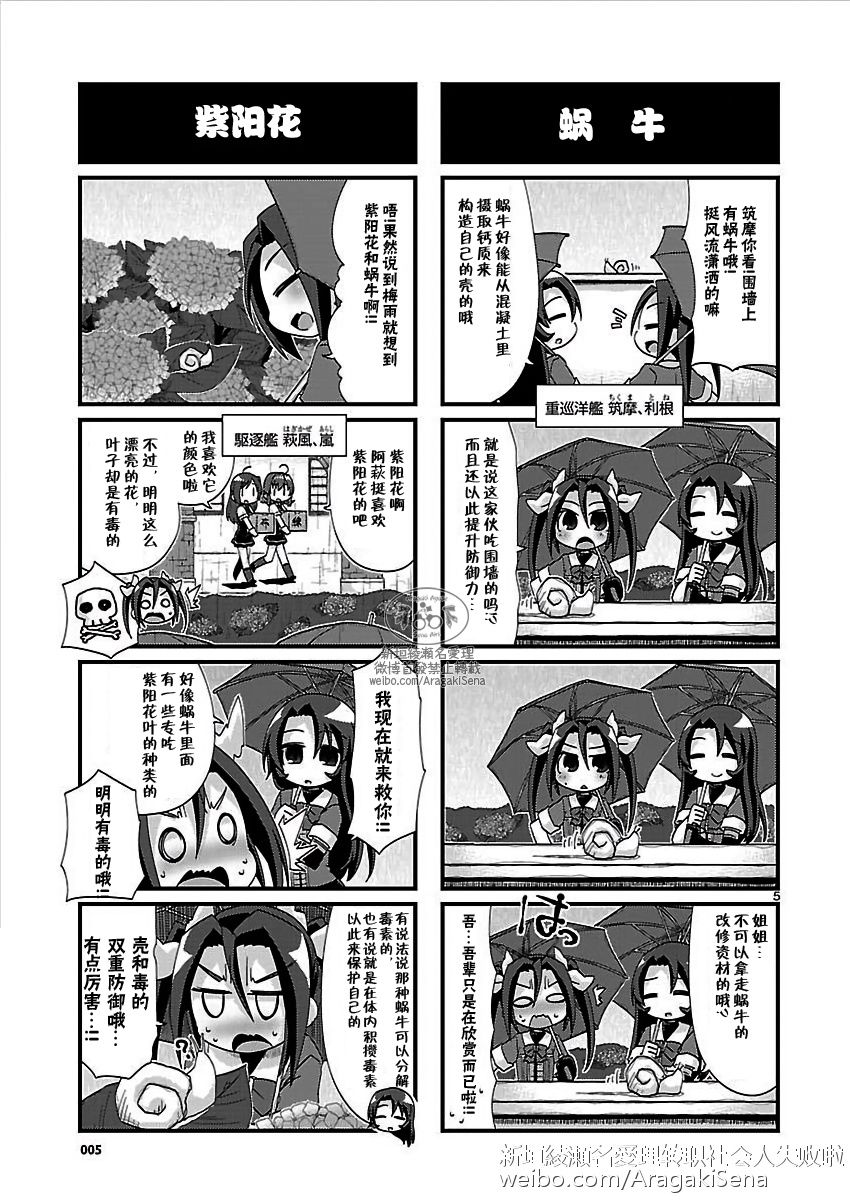 《-舰colle- 官方四格》漫画 舰colle四格 128话