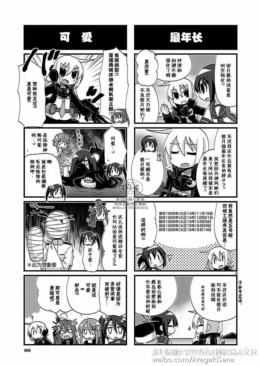 《-舰colle- 官方四格》漫画 舰colle四格 141话