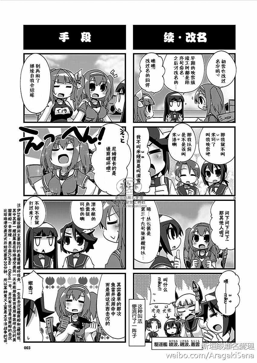 《-舰colle- 官方四格》漫画 舰colle四格 145话