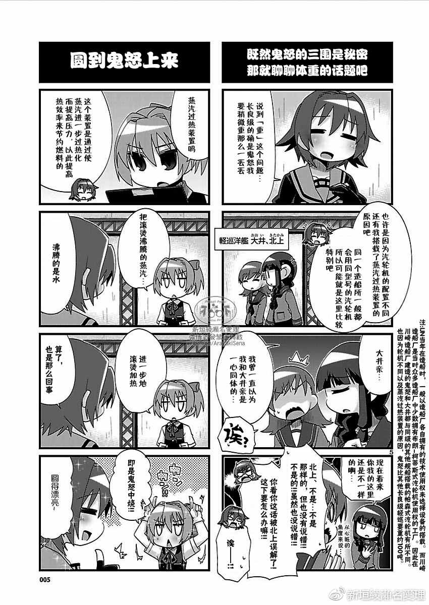 《-舰colle- 官方四格》漫画 舰colle四格 154话