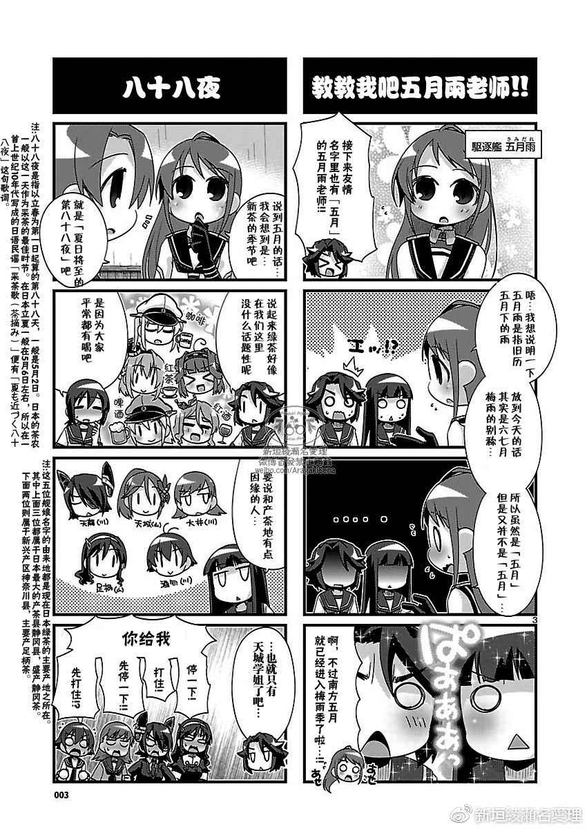 《-舰colle- 官方四格》漫画 舰colle四格 162话