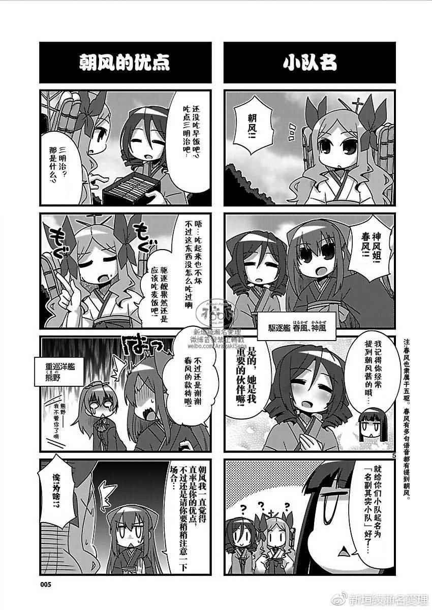 《-舰colle- 官方四格》漫画 舰colle四格 166.5话