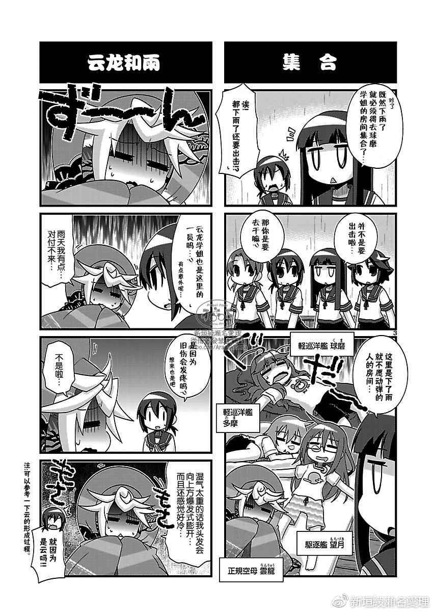 《-舰colle- 官方四格》漫画 舰colle四格 167话