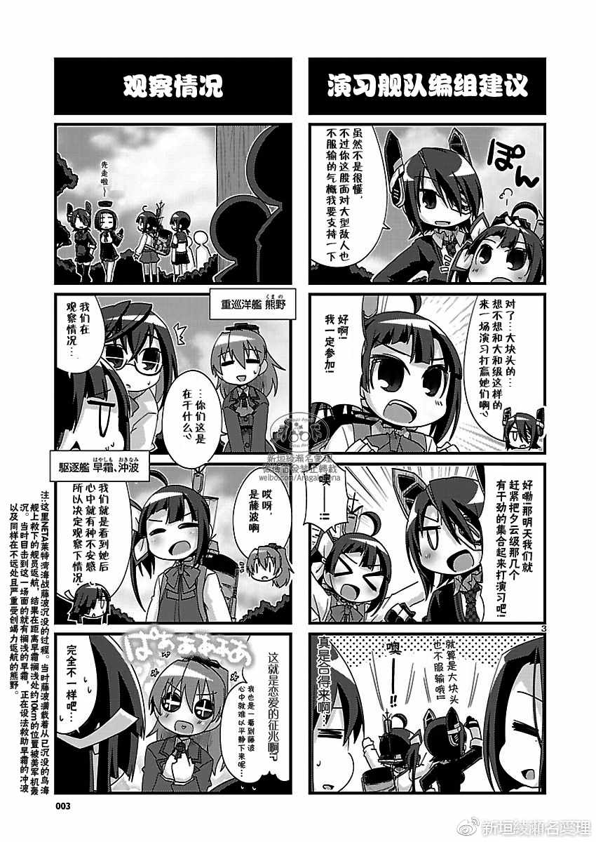 《-舰colle- 官方四格》漫画 舰colle四格 175话