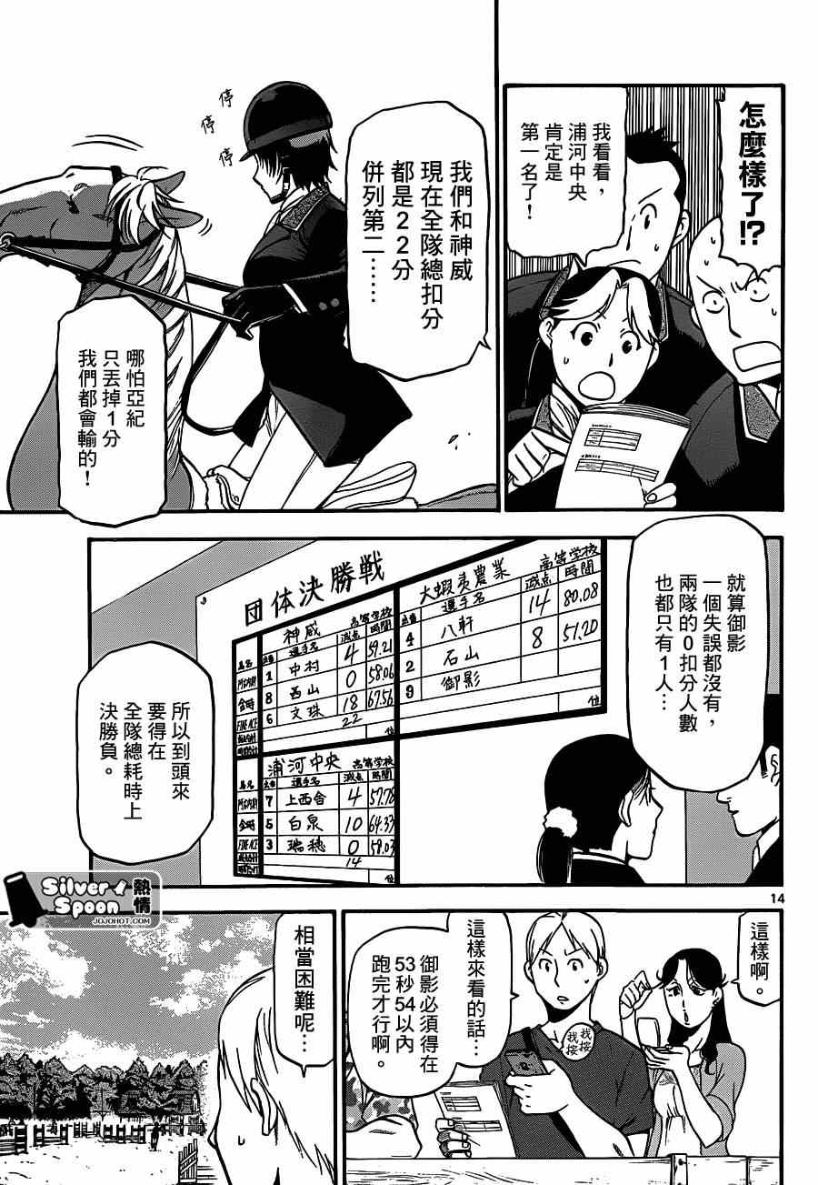 《白银之匙》漫画 108集