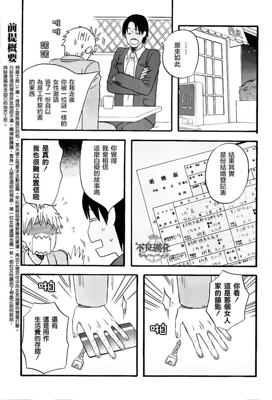 《啦啦啦》漫画 002集