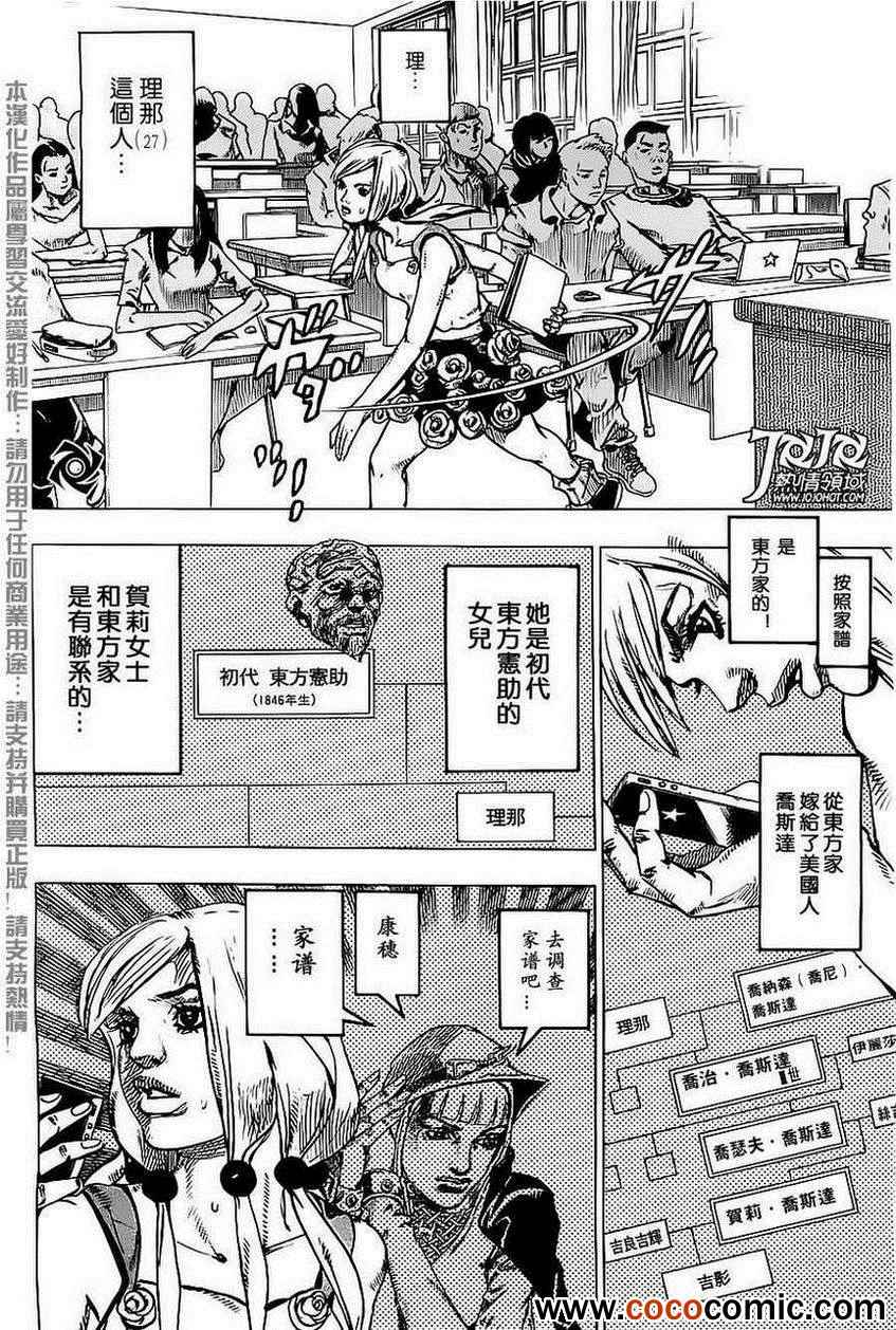 《JOJO奇妙冒险第08部》漫画 奇妙冒险第08部 021集