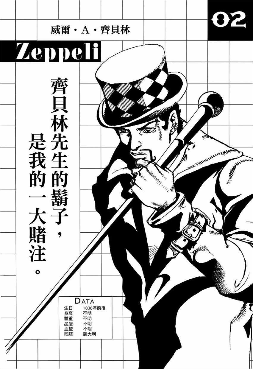 《JOJO奇妙冒险第08部》漫画 奇妙冒险第08部 角色创作密话