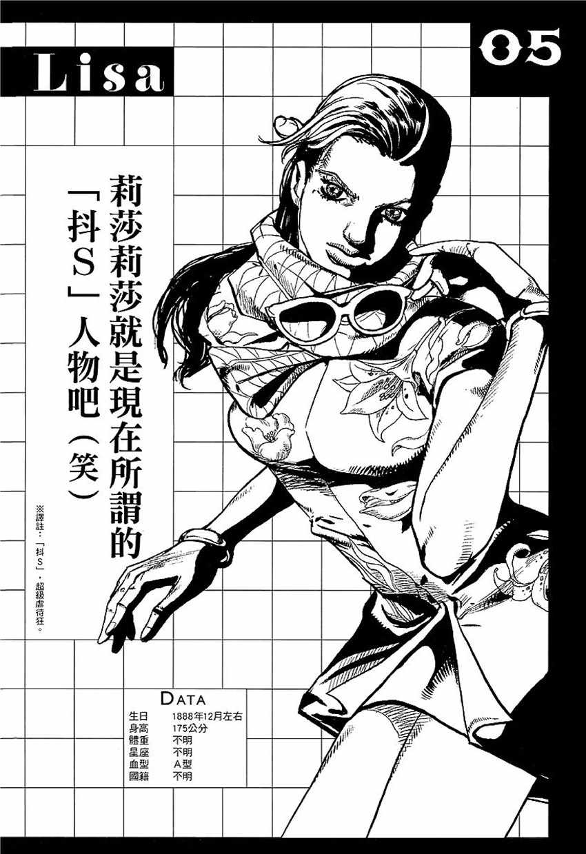 《JOJO奇妙冒险第08部》漫画 奇妙冒险第08部 角色创作密话