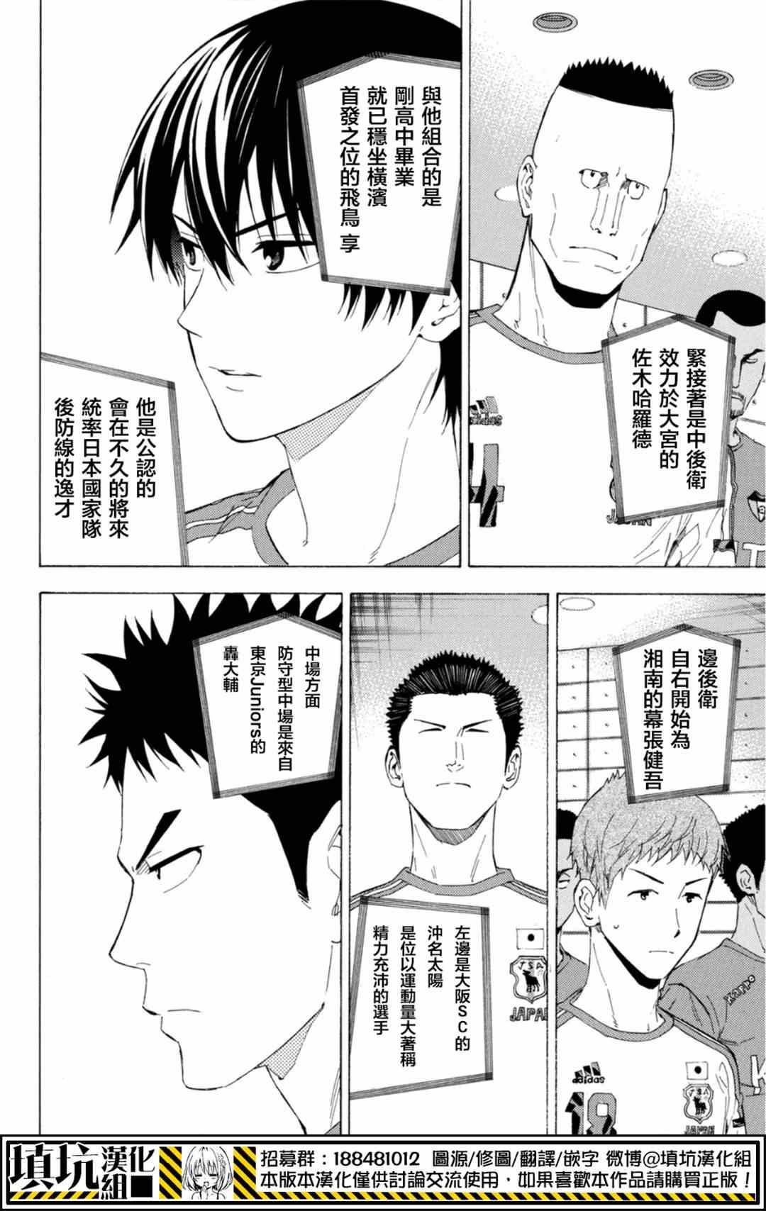 《足球骑士》漫画 379话