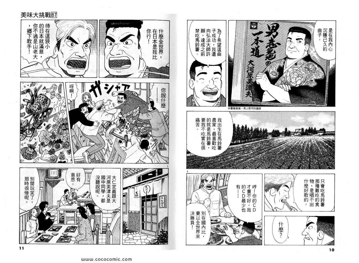 《美味大挑战》漫画 87卷