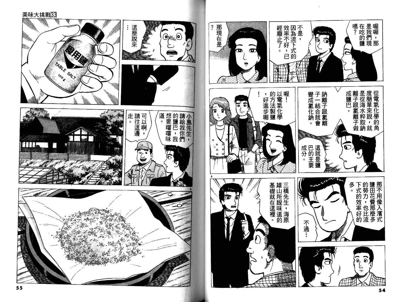 《美味大挑战》漫画 33卷