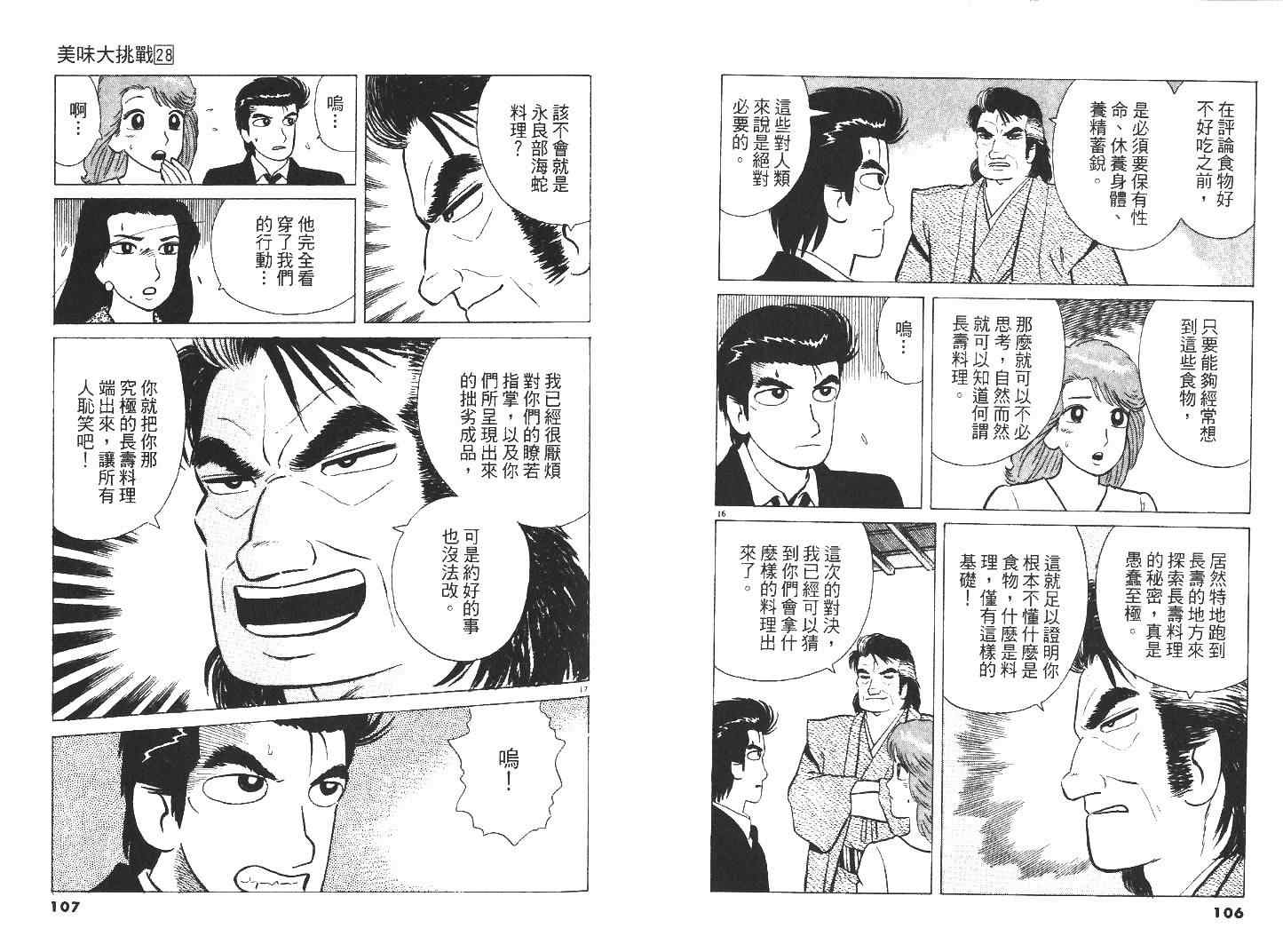 《美味大挑战》漫画 28卷