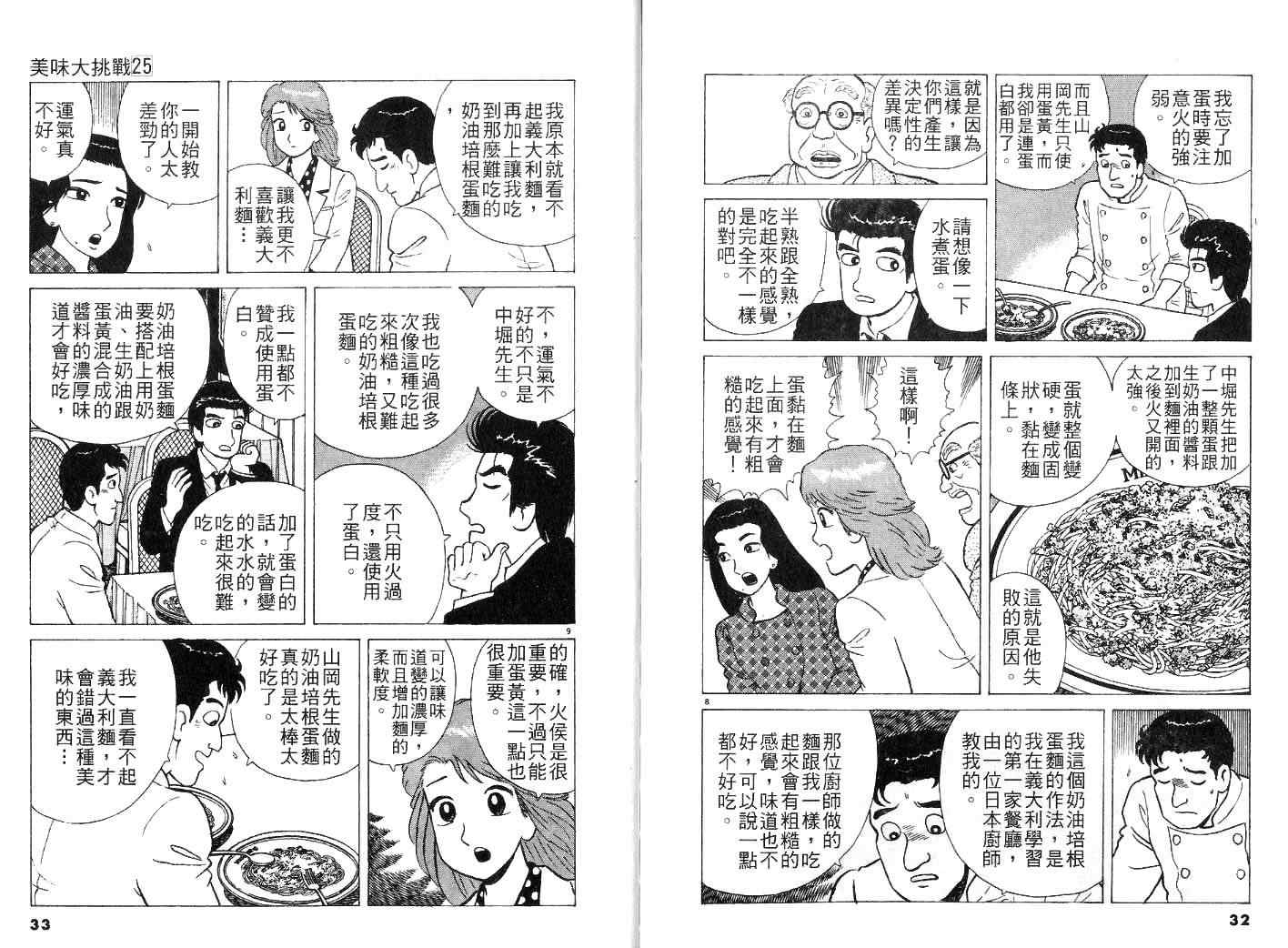 《美味大挑战》漫画 25卷