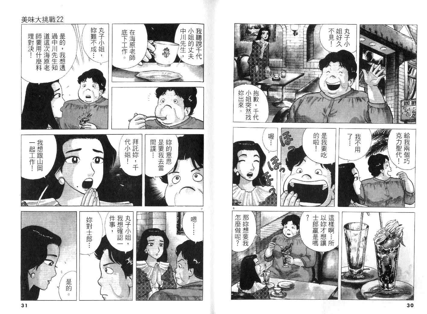 《美味大挑战》漫画 22卷