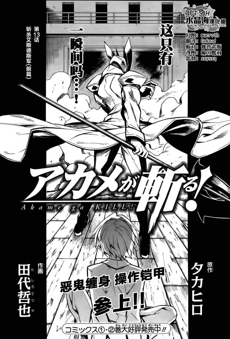 《斩·赤红之瞳!》漫画 斩赤红之瞳 13集