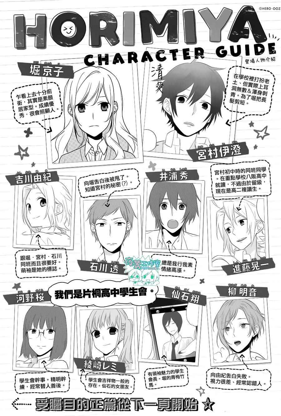 《崛与宫村》漫画 056话