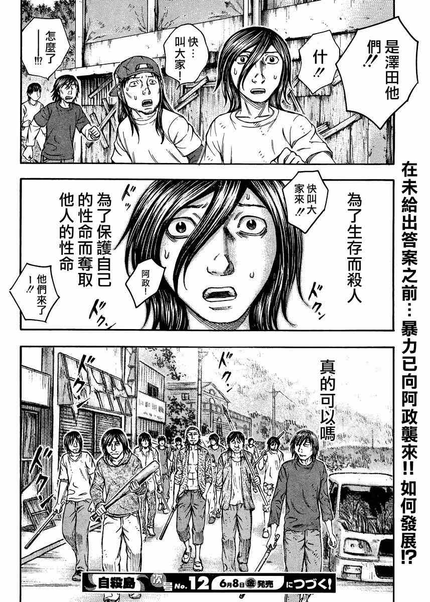 《自杀岛》漫画 080集