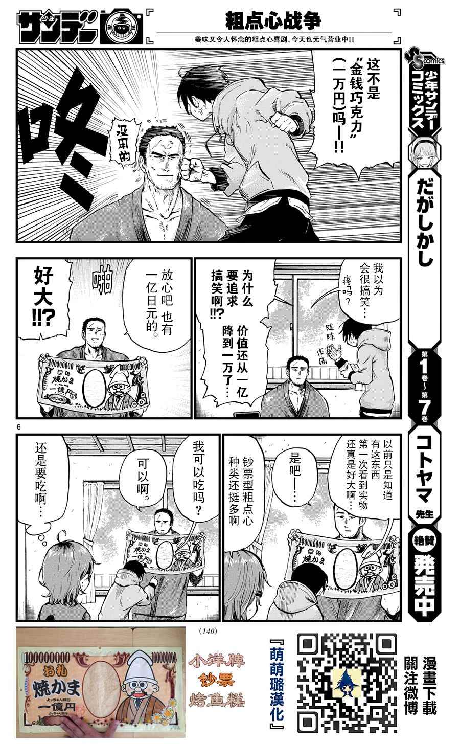 《粗点心战争》漫画 148话