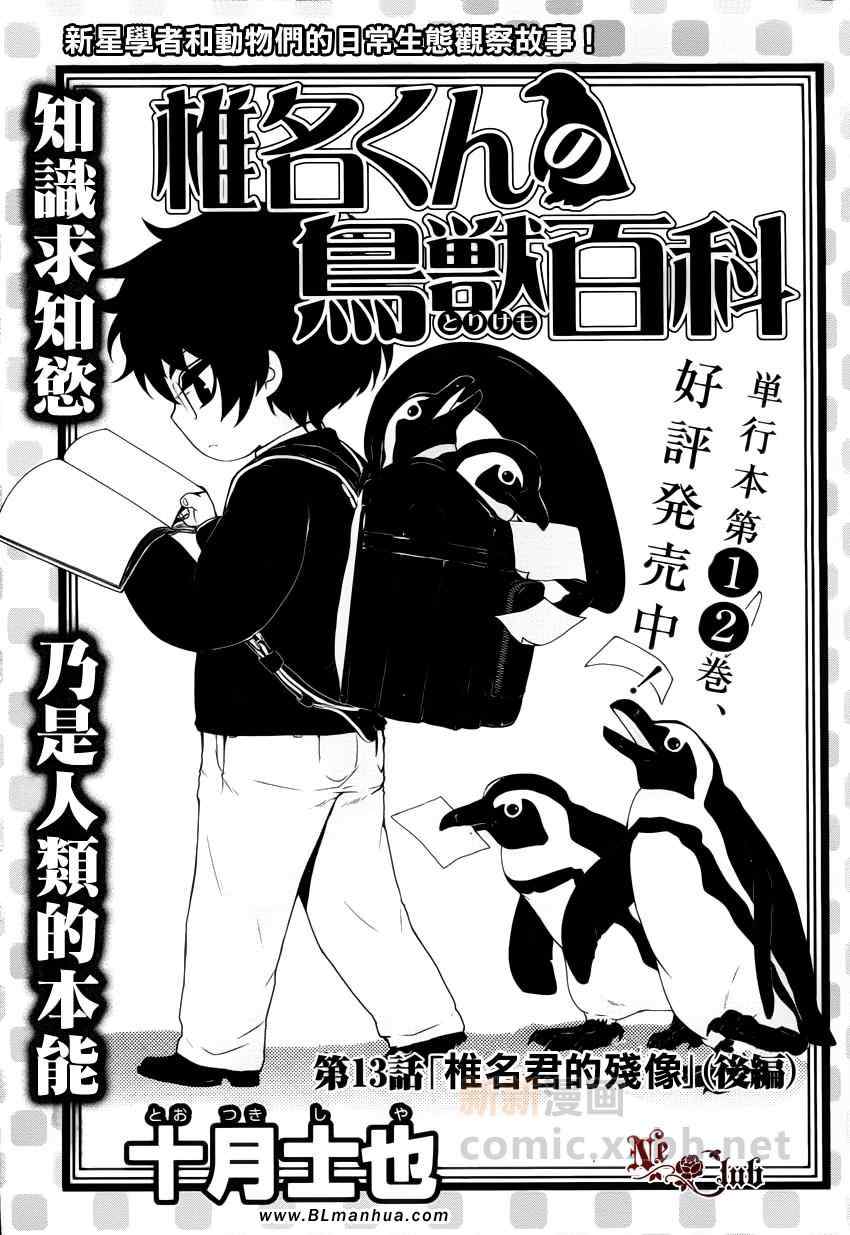 《椎名的鸟兽百科》漫画 13集