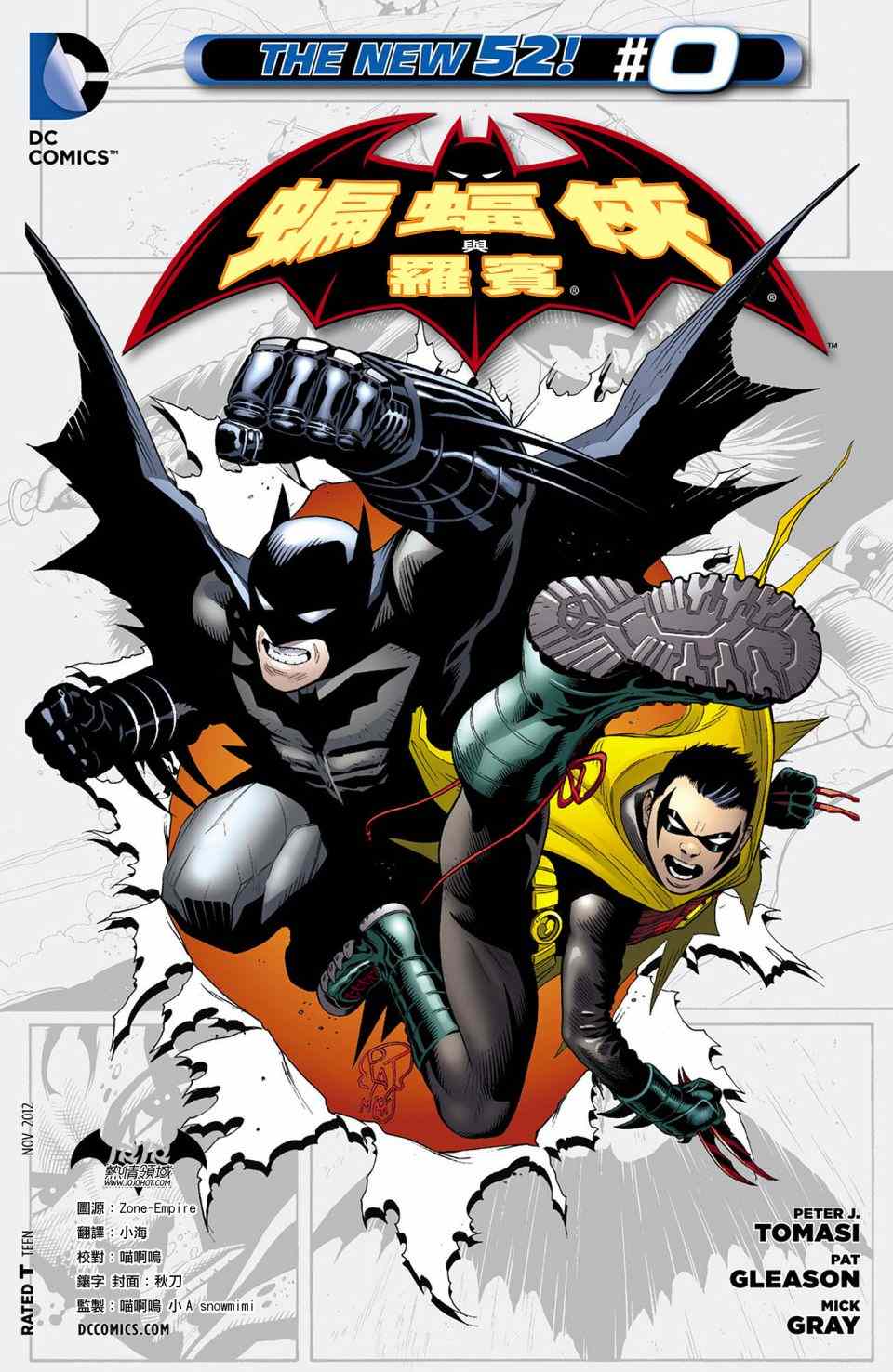 《蝙蝠侠与罗宾》漫画 000卷