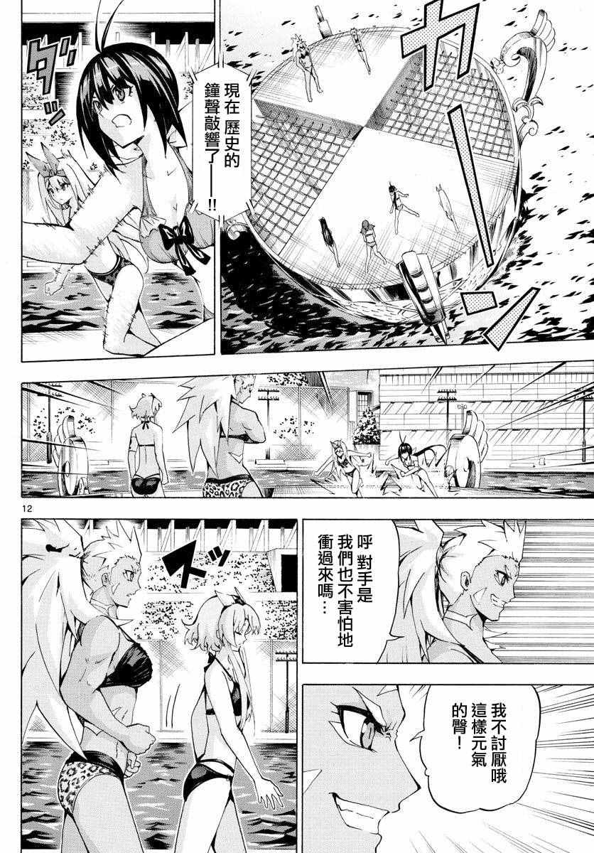 《竞女》漫画 166话