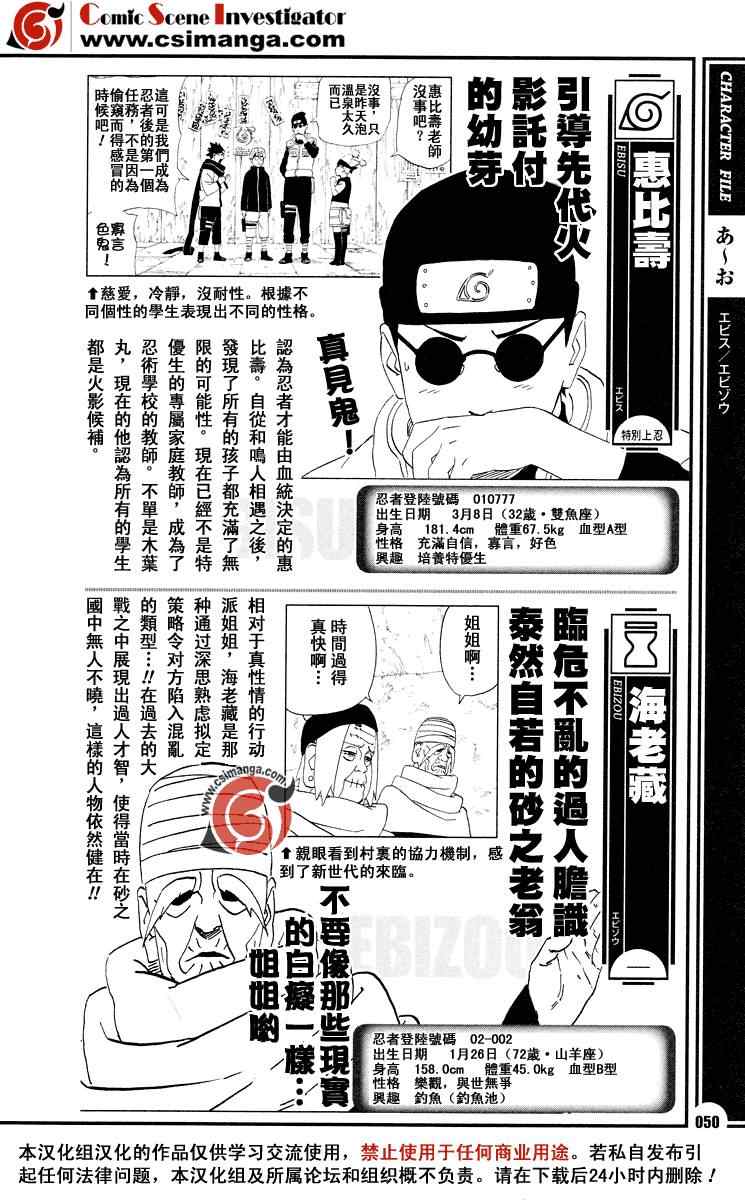 《火影忍者》漫画 者之书