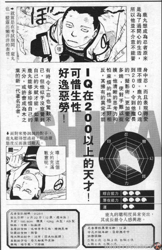 《火影忍者》漫画 临之书