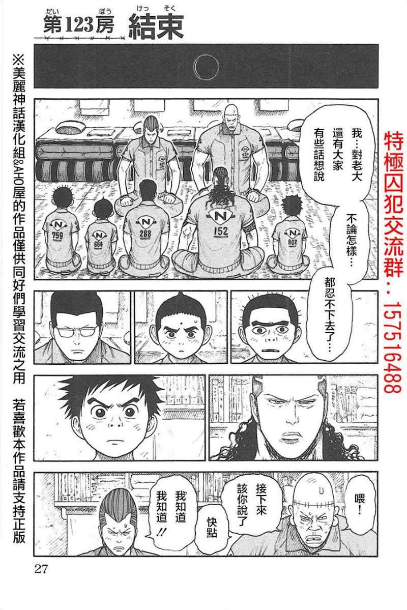 《特极囚犯》漫画 123集