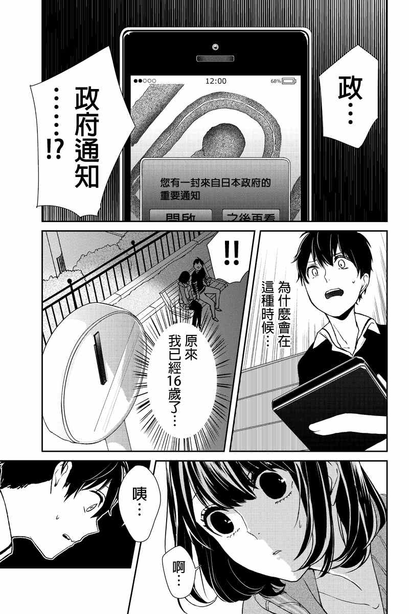 《恋爱禁止的世界》漫画 003集