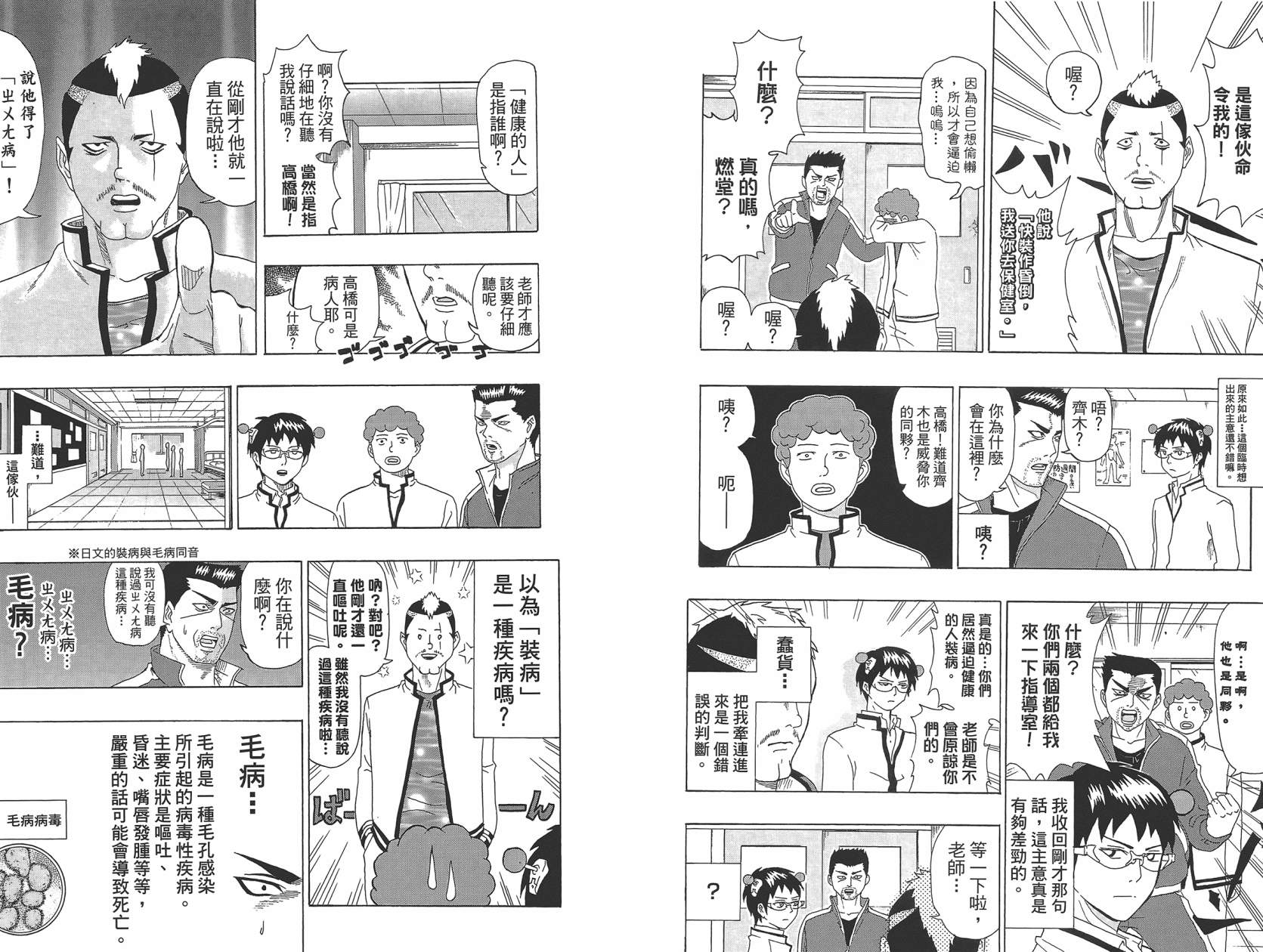 《超能力者齐木楠雄的灾难》漫画 第1卷