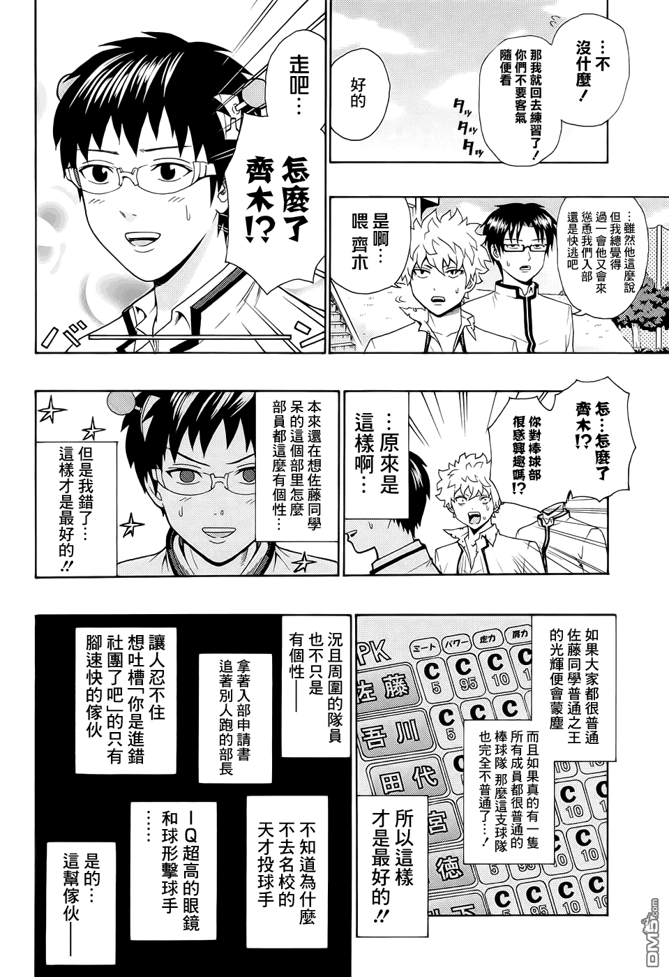 《超能力者齐木楠雄的灾难》漫画 齐木楠雄的灾难 198话 